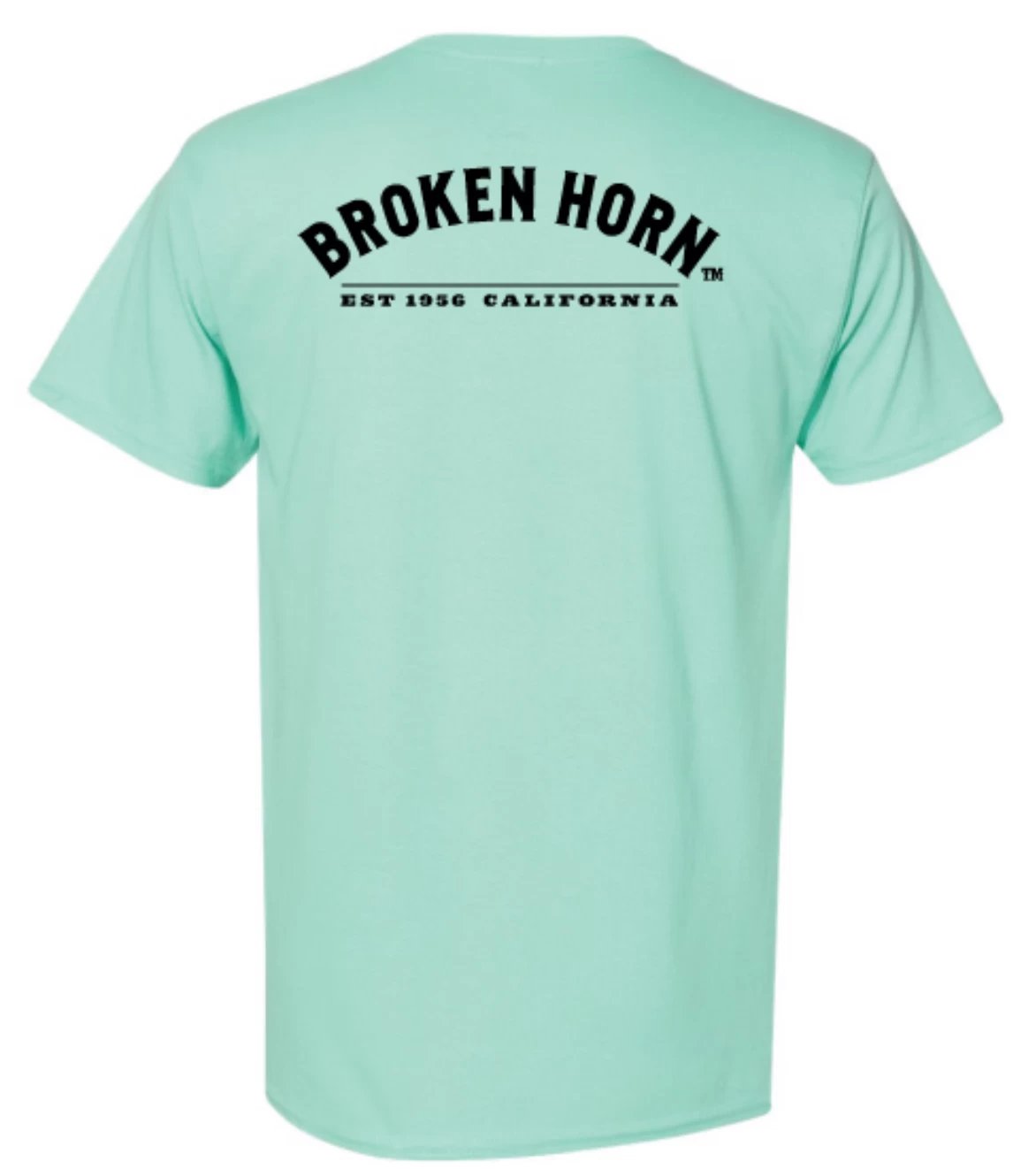Broken Horn Half Circle Logo Tee