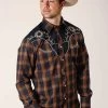 Roper Men's Western Shirt Smile Pocket