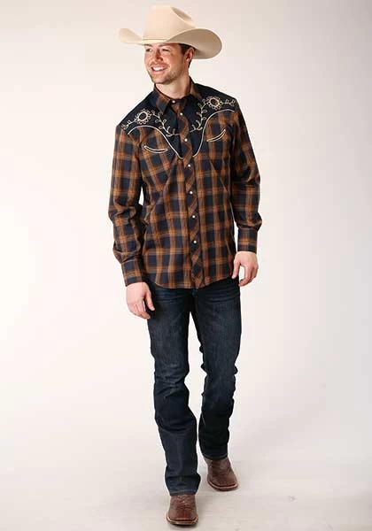 Roper Men's Western Shirt Smile Pocket - Image 2
