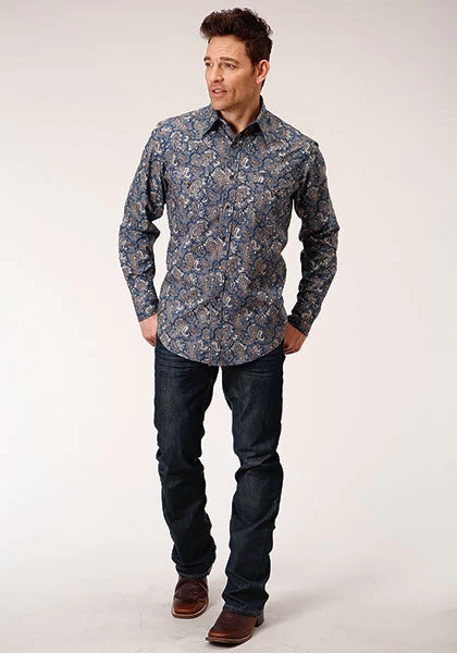 Roper Men's River Paisley Print - Print - Image 2