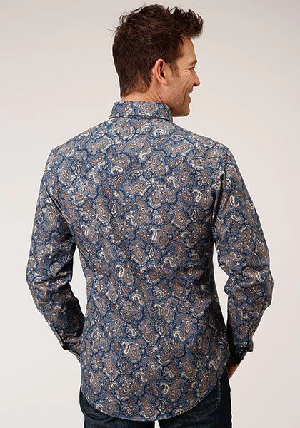 Roper Men's River Paisley Print - Print - Image 3