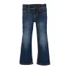 WRANGLER GIRLS PREMIUM PATCH LOW RISE JEANS - MEDIUM BLUE