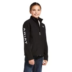Ariat Kids New Team Softshell Jacket - Black