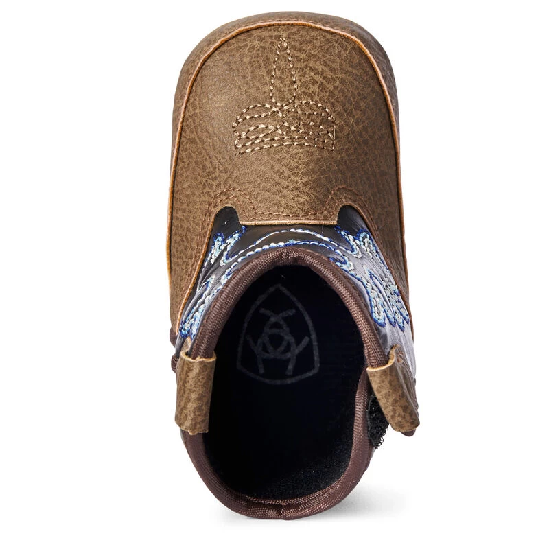 Ariat Lil Stompers Infant Tombstone Medium Brown - Image 5