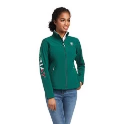 Ariat Women's Classic Team Softshell Mexico Green