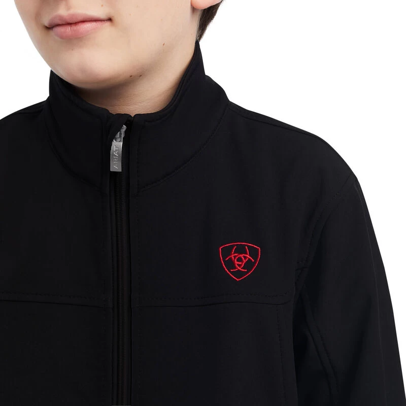 Ariat Youth Team Softshell Brand Jacket - Image 4