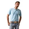 Ariat Mens Logo Fitted Polo