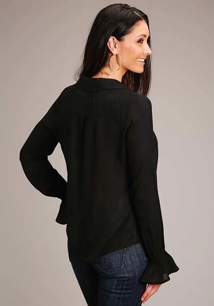Stetson Womens Blouse Black - Image 3