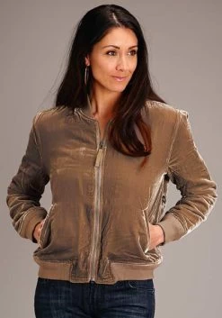 Stetson Velvet Bomber Jacket