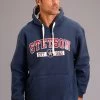STETSON EST 1865 HOODIE - BLUE