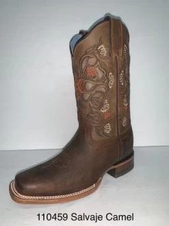 Cuatralba Rodeo Salvaje Boot - Camel/encino