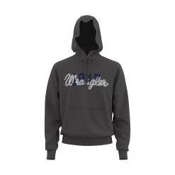 WRANGLER WESTERN HOODIE - CHARCOAL HEATHER