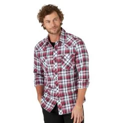 WRANGLER RETRO MODERN FIT - RED