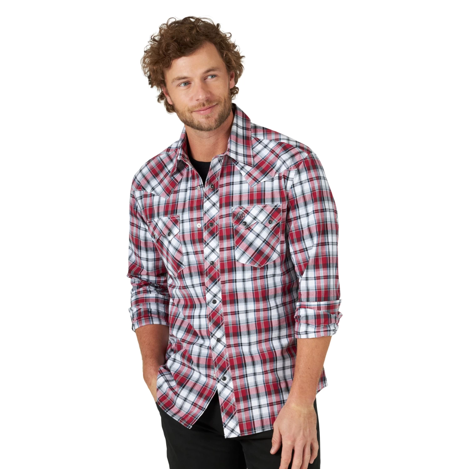 WRANGLER RETRO MODERN FIT - RED