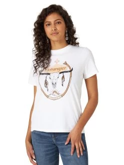 Wrangler Retro Graphic Tee - Steer Head Sunrise