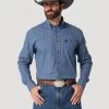 WRANGLER GEORGE STRAIT ONE POCKET - BLUE