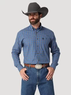 WRANGLER GEORGE STRAIT ONE POCKET - BLUE