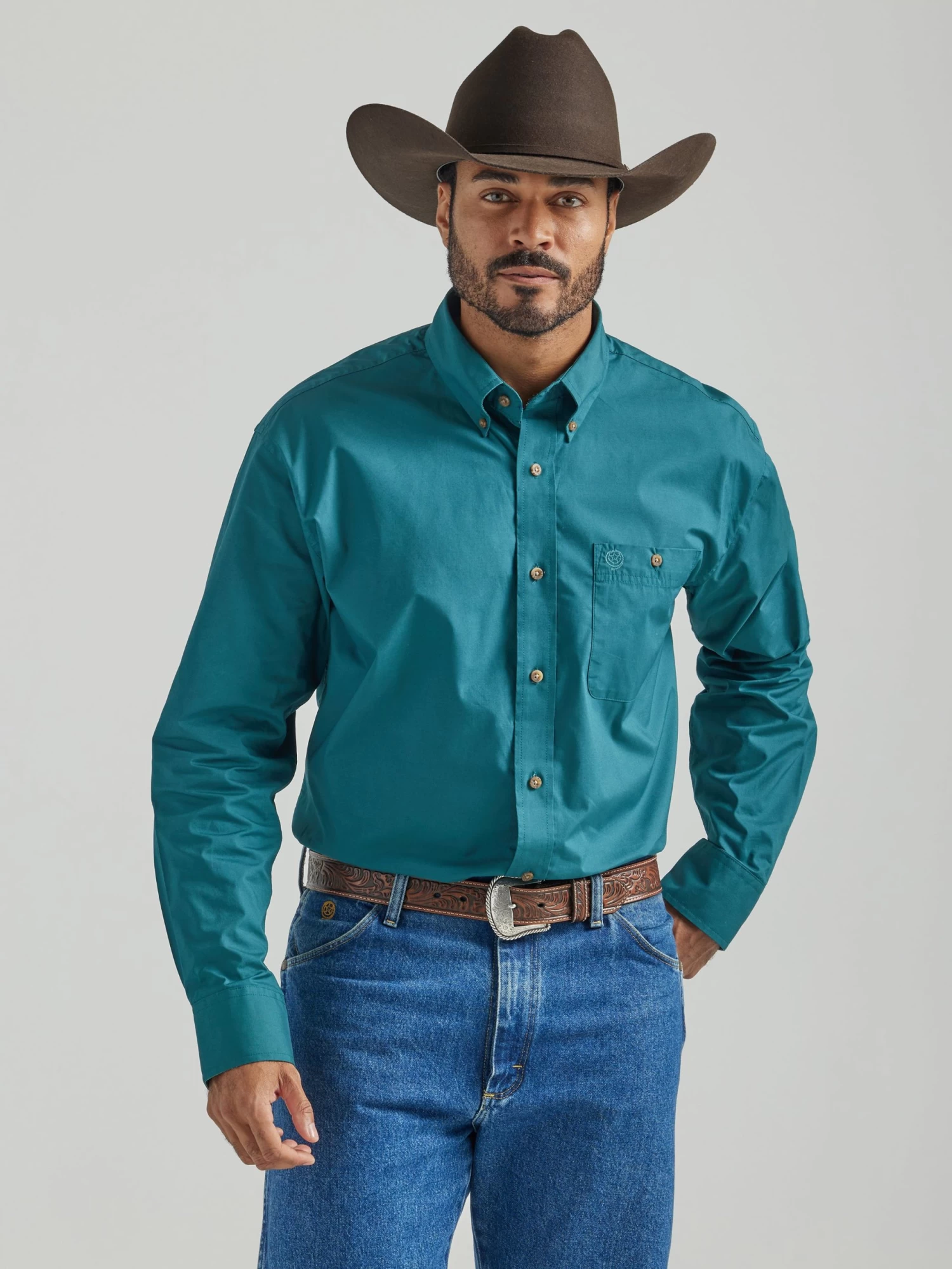 WRANGLER GEORGE STRAIT ONE POCKET - GREEN
