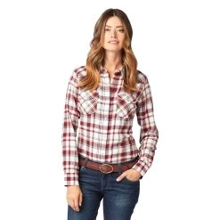 Wrangler Women Essential Woven Long Sleeve