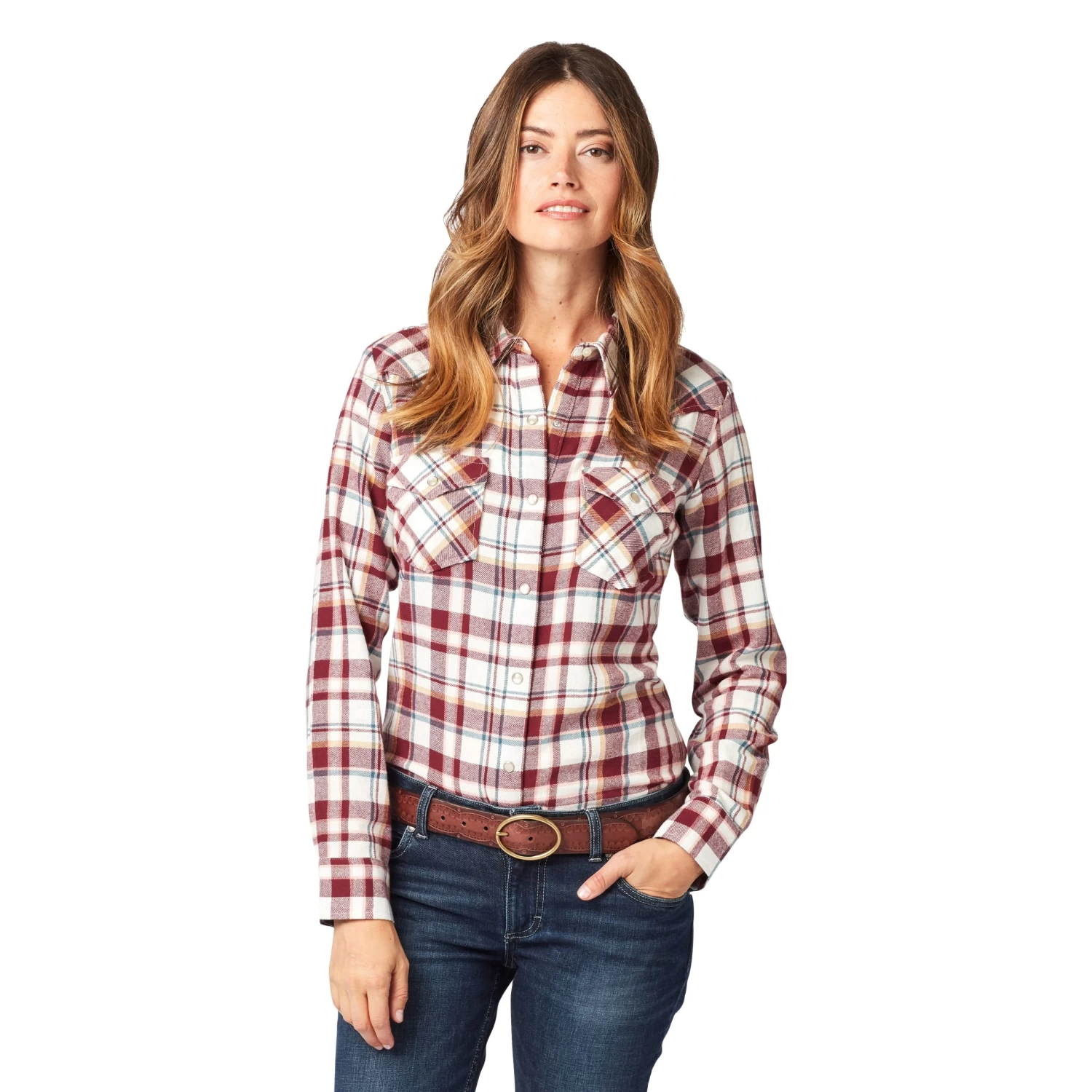 Wrangler Women Essential Woven Long Sleeve