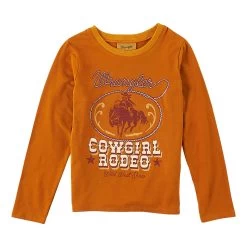 WRANGLER GIRLS T-SHIRT - CURRY