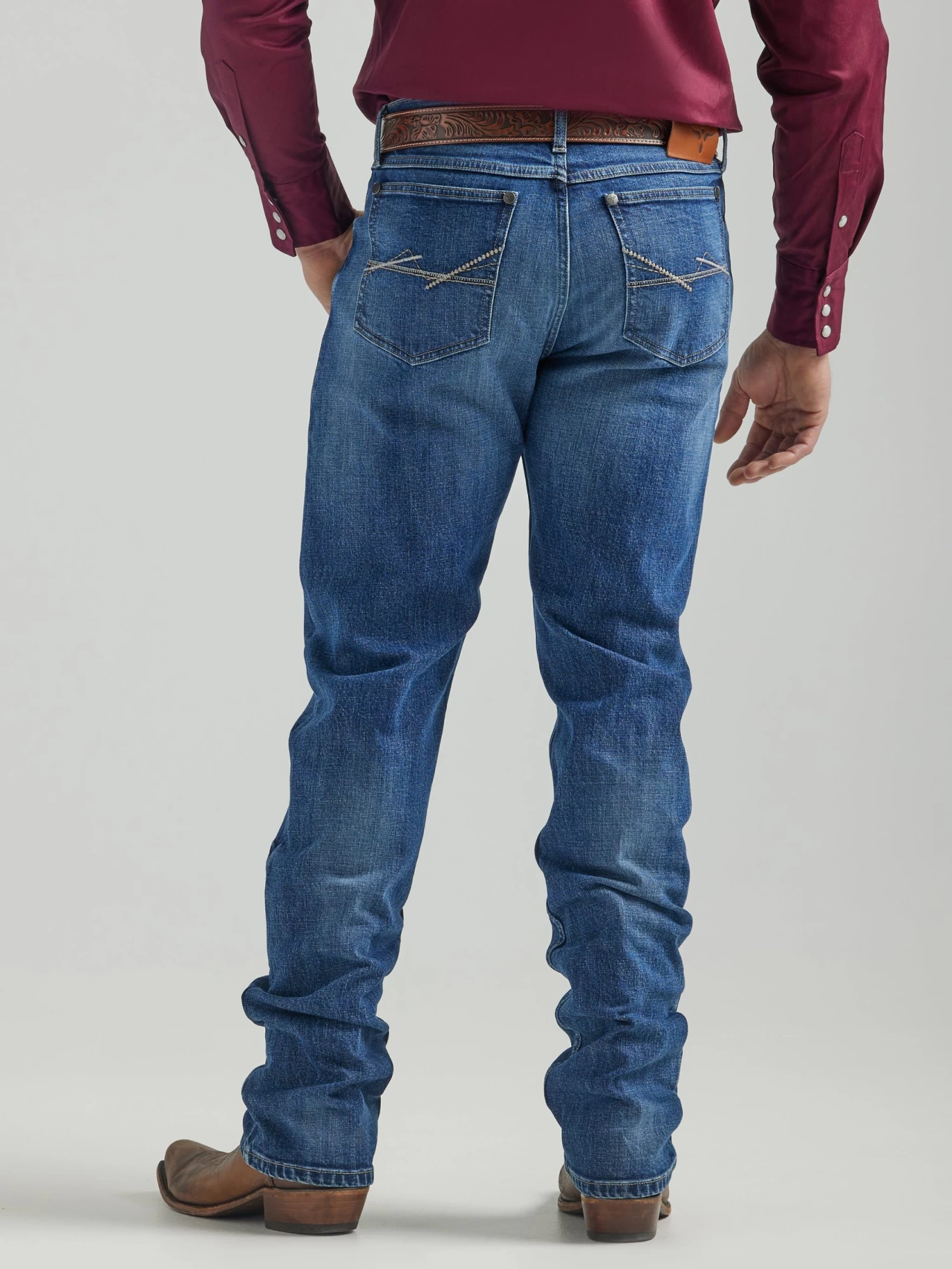 WRANGLER 20X 44 SLIM STRAIGHT LEG - PINEYWOODS - Image 2