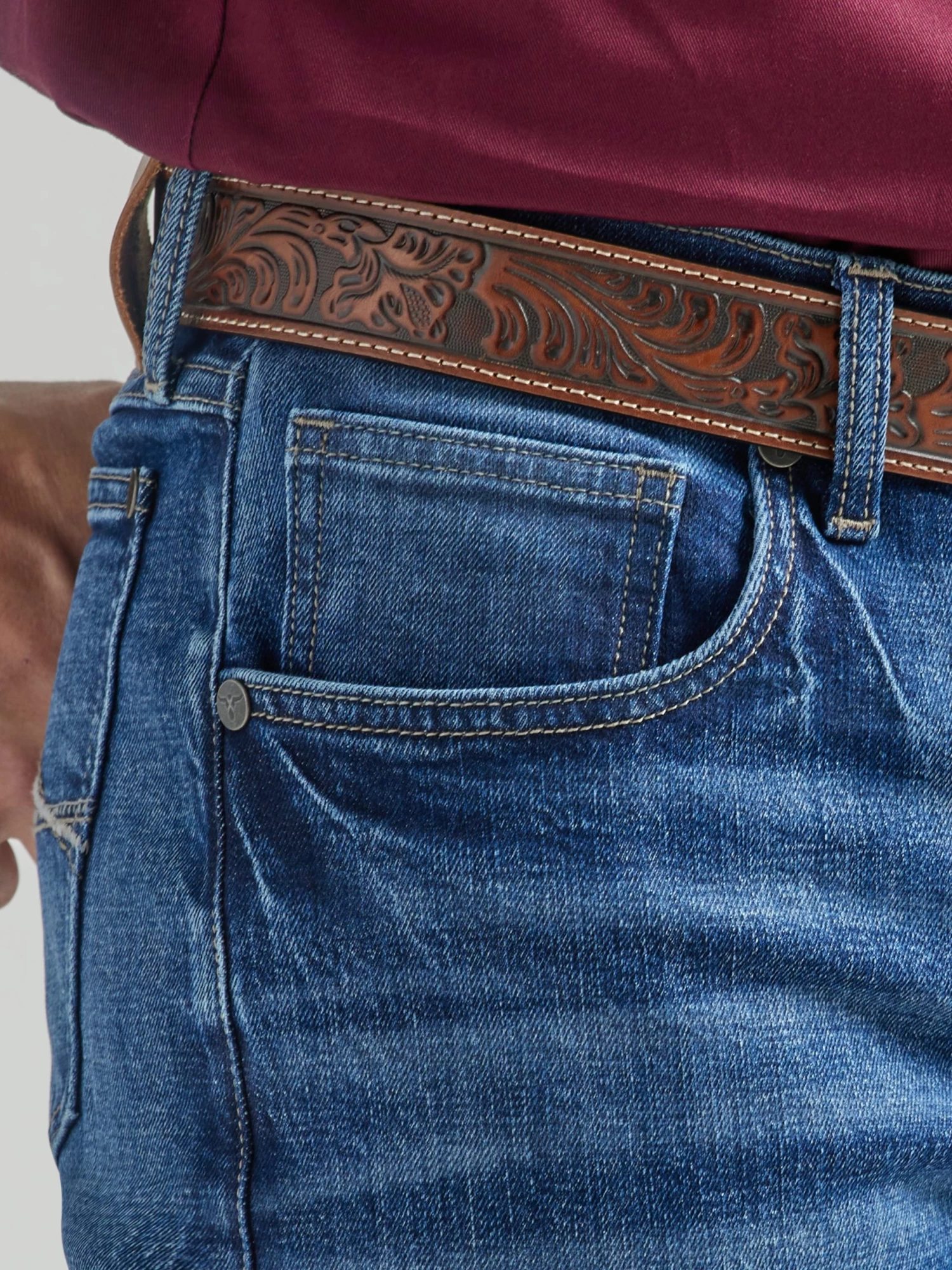 WRANGLER 20X 44 SLIM STRAIGHT LEG - PINEYWOODS - Image 4