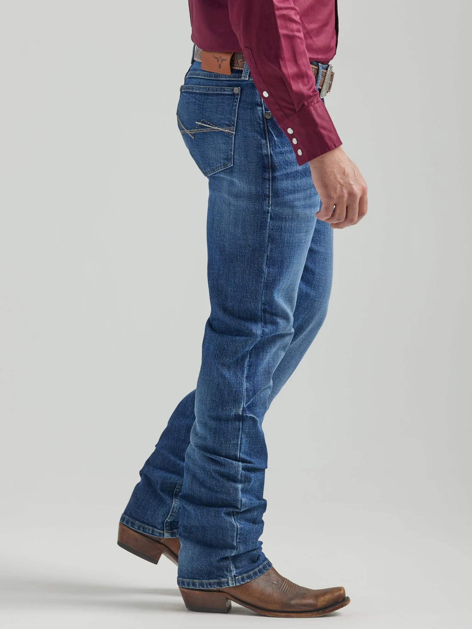 WRANGLER 20X 44 SLIM STRAIGHT LEG - PINEYWOODS - Image 5