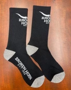 Broken Horn Crew Socks