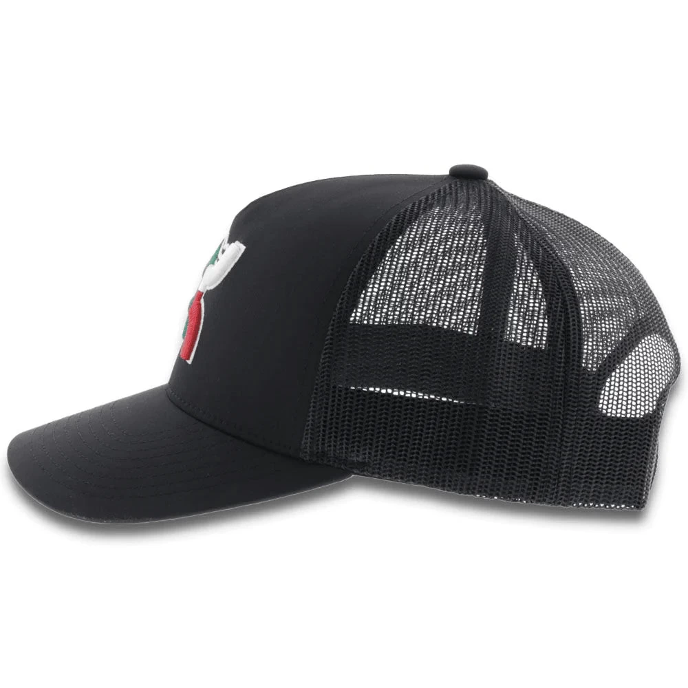 Hooey Boquillas Black Trucker Cap Youth - Image 3