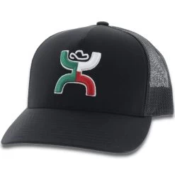 Hooey Boquillas Black Trucker Cap Youth