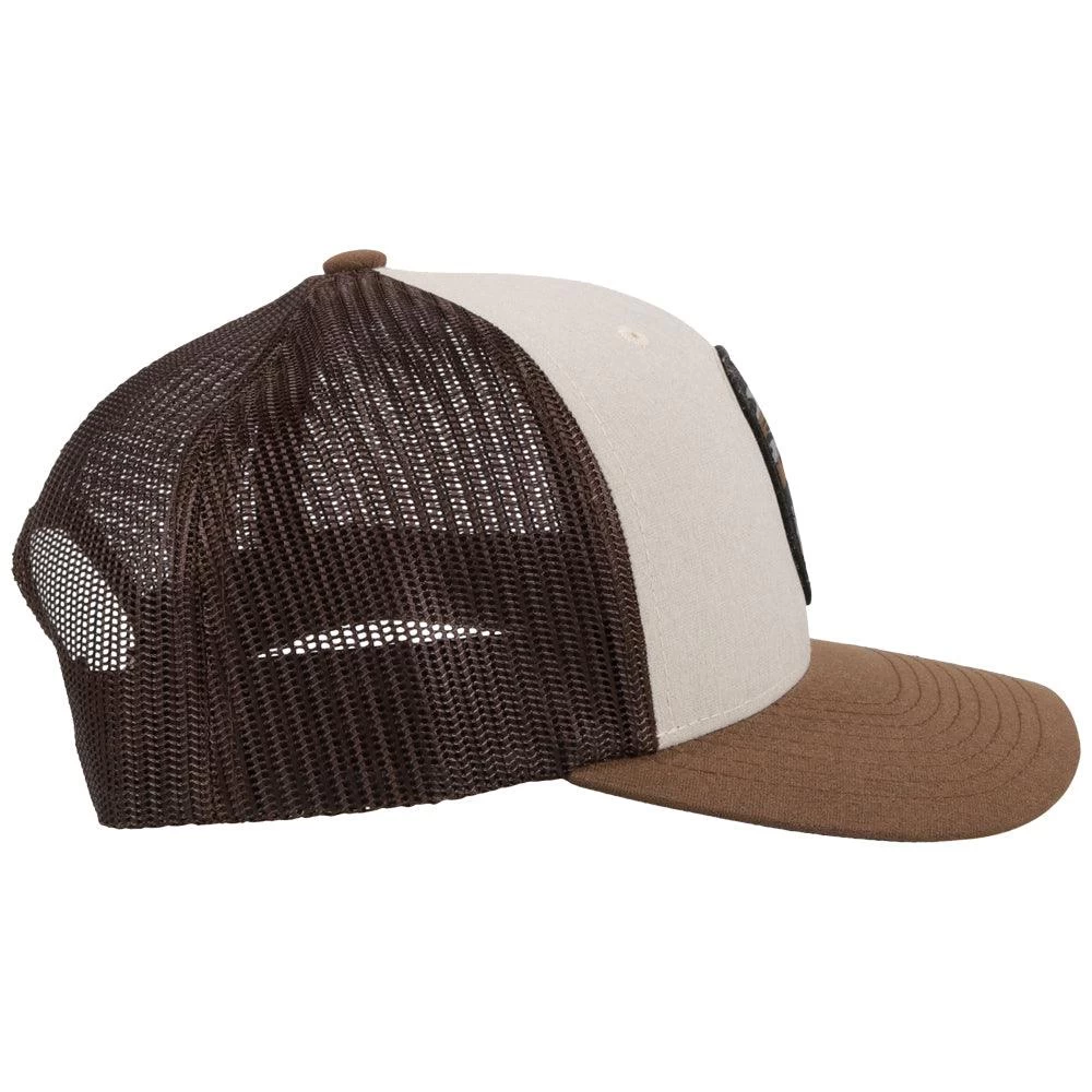 Cheyenne Cream/Brown Cap - Image 4