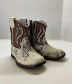 Childrens Cowhide Boots