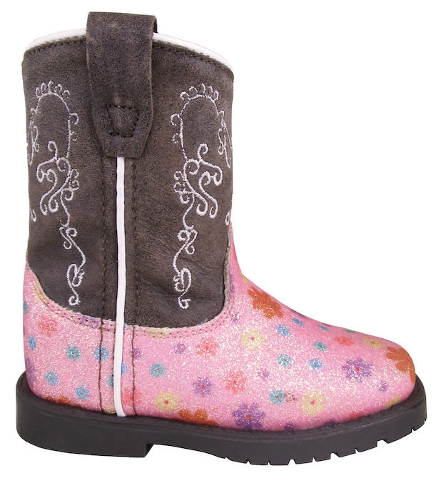Smoky Mountain Autry Toddler Boot - Pink/Brown