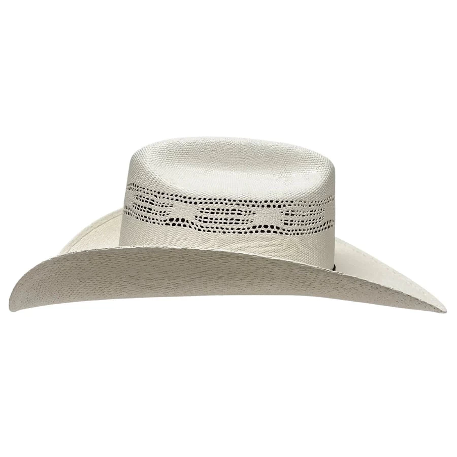 Montana Womens Cowboy Straw-hat - Cream - Image 3