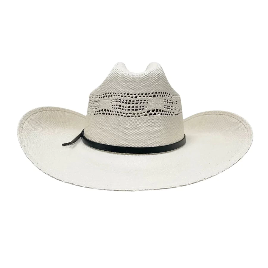 Montana Womens Cowboy Straw-hat - Cream - Image 4