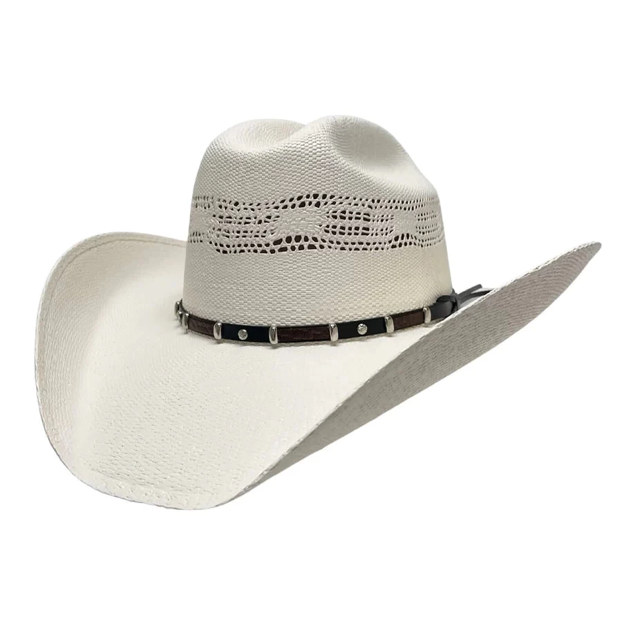 Montana Womens Cowboy Straw-hat - Cream - Image 2