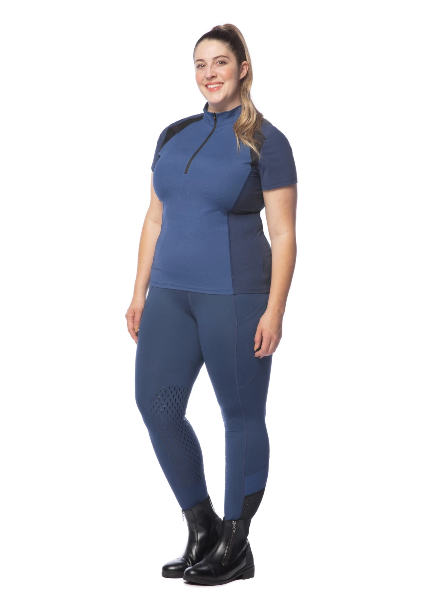 Free Style Knee Pocket Tights - Admiral - Image 3