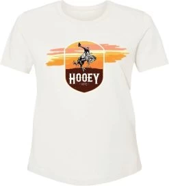 Hooey Cheyenne Sunset Women Crewneck Cream