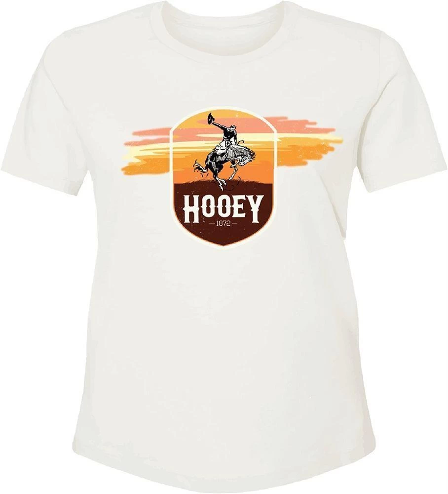 Hooey Cheyenne Sunset Women Crewneck Cream