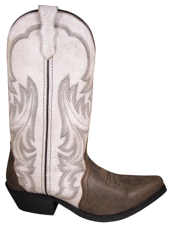 Laura Brown Distressed Antique White