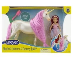 Magical Unicorn Sky & Fantasy Rider Breyers
