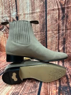 Besserro Botin Leather Sole Nobuck Avellana