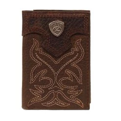 Ariat Mens Premium Trifold Wallet