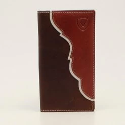 Ariat Rodeo Wallet Two Tone Shield Logo