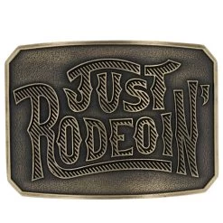 Montana Silversmiths Dale Brisby Just Rodeoin' Attitude Buckle