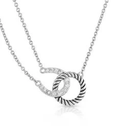 Montana Silversmiths Hooked On Luck Necklace