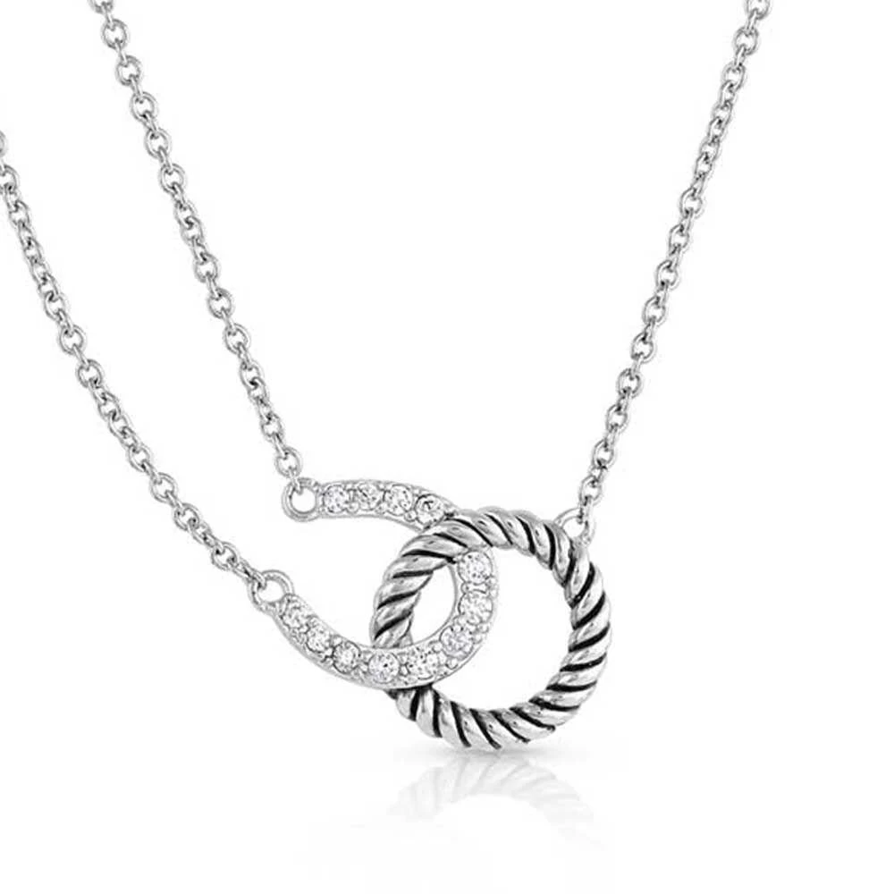 Montana Silversmiths Hooked On Luck Necklace