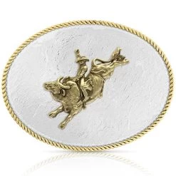 Montana Silversmiths Rough Waters Bull Rider Class Buckle