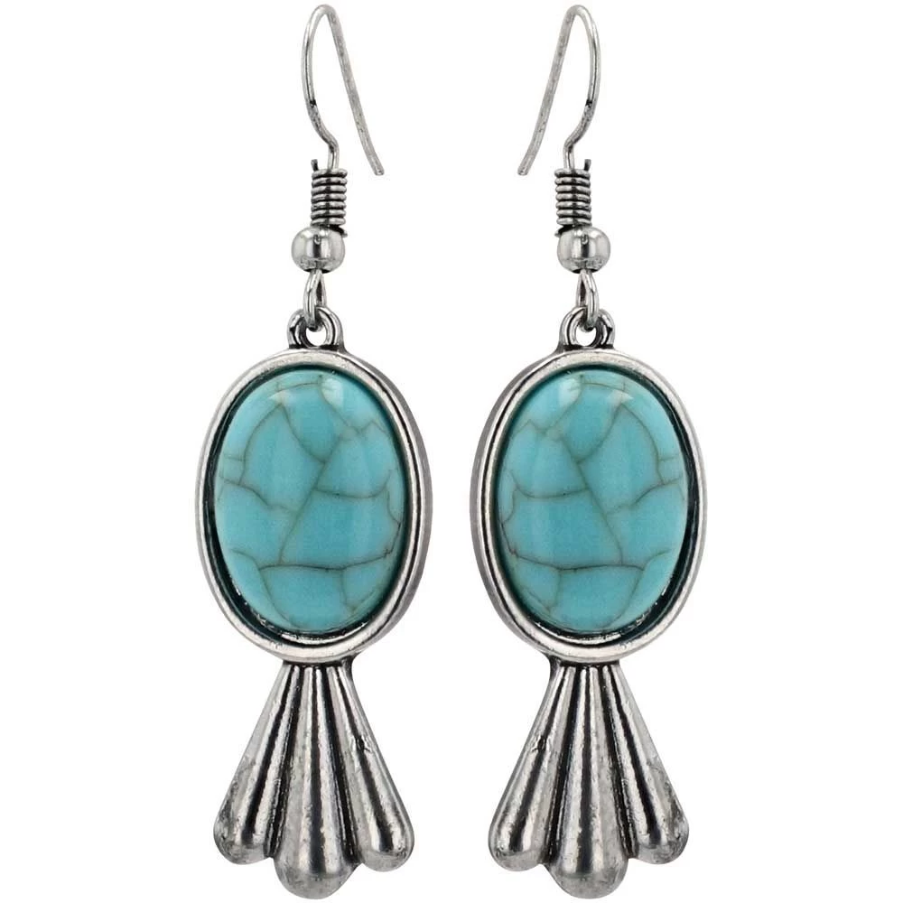 Montana Silversmiths Attitude Looking Earrings